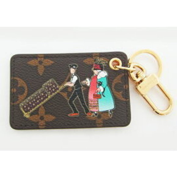 Louis Vuitton Porte Cls Illustre Keychain - Picture 1 of 1